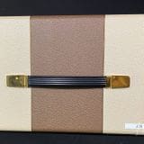 Kerry Wright 4 x 8  Blonde & Brown Tolex Speaker Cabinet – With JBL D2808 Speakers – Yea Baby !