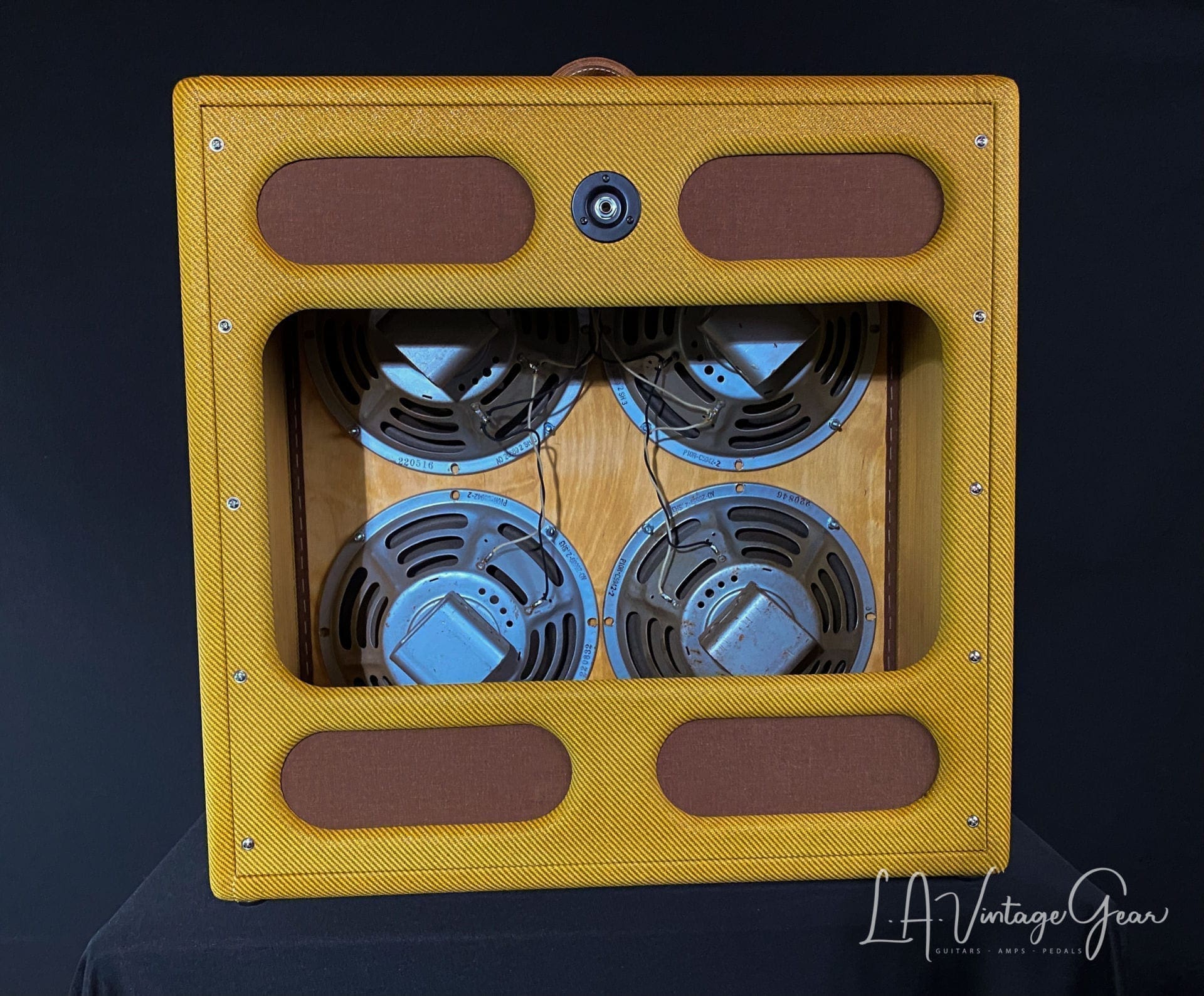 Kerry Wright Custom Cab 4 x 10 Tweed - With Jensen P10R Speakers - Image 2