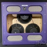 Kerry Wright 3 x 10 Custom Cab – Purple Tolex & Alnico Kodak Speakers – Wacky KW Build !