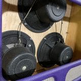 Kerry Wright 3 x 10 Custom Cab – Purple Tolex & Alnico Kodak Speakers – Wacky KW Build !