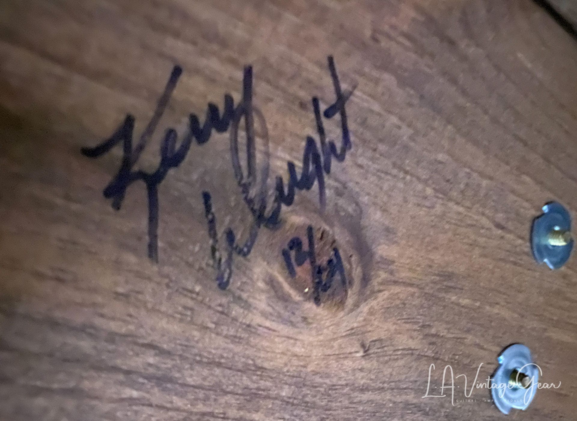 Kerry Wright Custom 2 x 12 Cab & Head with 6L6 Chassis - 'Brown Stripe Stack' with Fane Speakers - Image 15