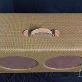 Kerry Wright Custom 2 x 12 Cab & Head with 6L6 Chassis – ‘Brown Stripe Stack’ with Fane Speakers