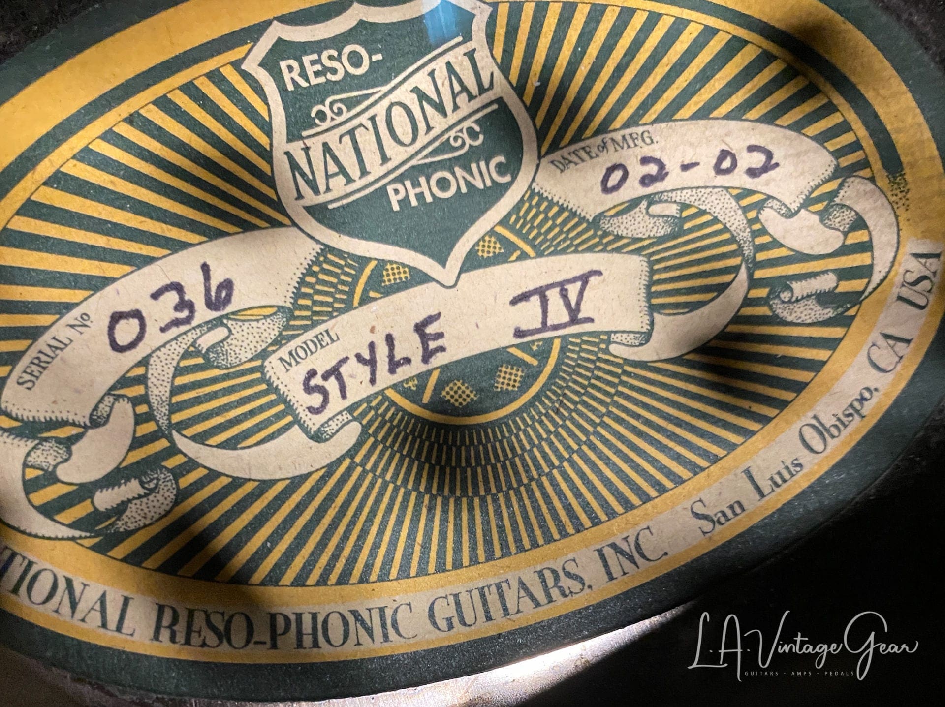 National Style 4 Deluxe Tricone 2002 - With Highlander Pickup! - Image 16