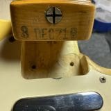 Fender Vintage ’72 Telecaster Electric Guitar – Blonde White Guard