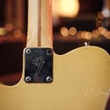 Fender Vintage ’72 Telecaster Electric Guitar – Blonde White Guard