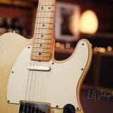 Fender Vintage ’72 Telecaster Electric Guitar – Blonde White Guard