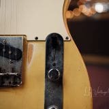 Fender Vintage ’72 Telecaster Electric Guitar – Blonde White Guard