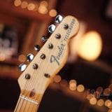 Fender Vintage ’72 Telecaster Electric Guitar – Blonde White Guard