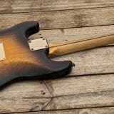 Danocaster 2 Tone Double Cut – V Neck & Arcane Pickups