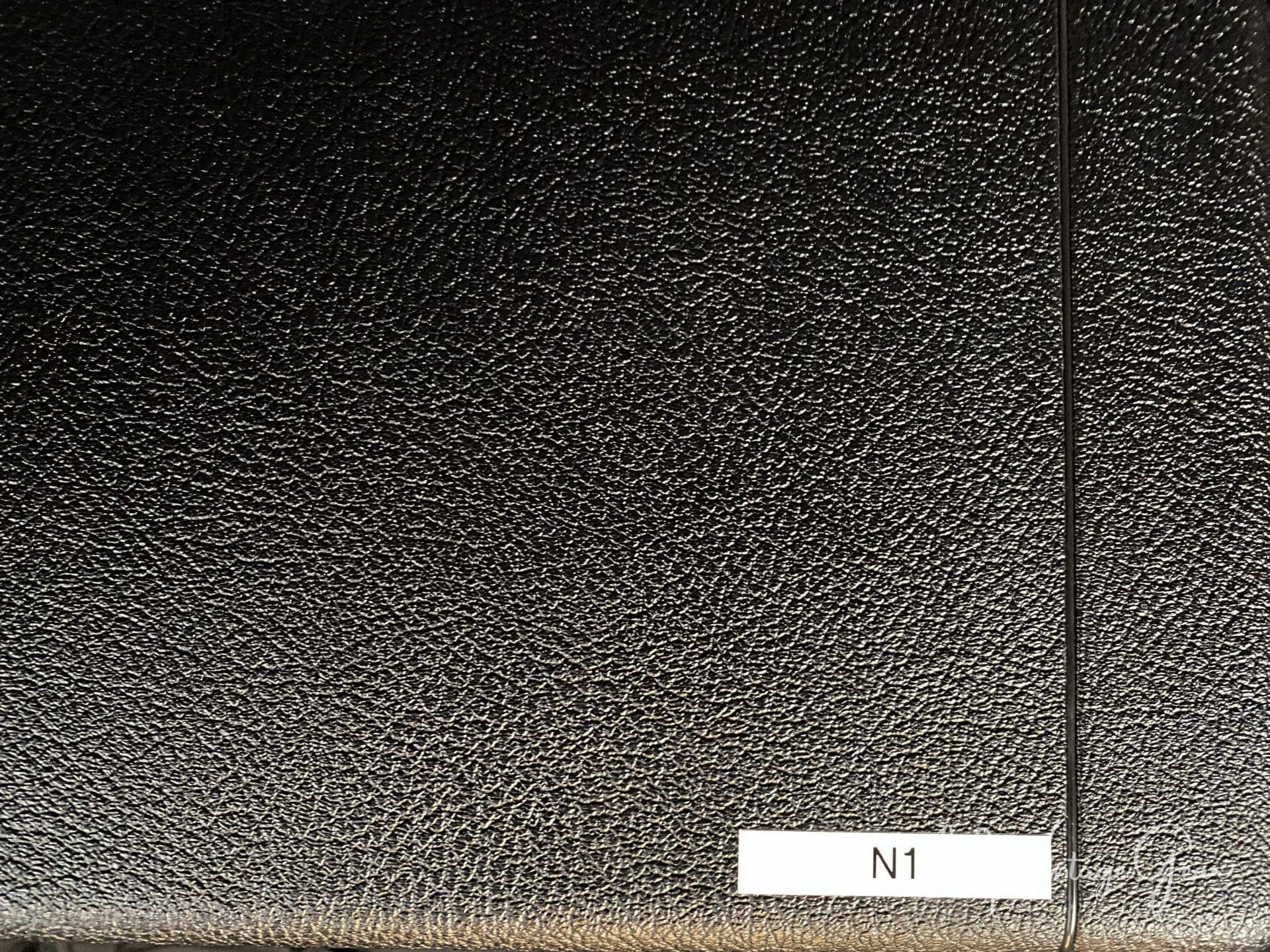 Kerry Wright 2 x 12 Offset Guitar Cabinet - ASW Alnico Elegante Speakers & Diamond Grill -Signed! - Image 6