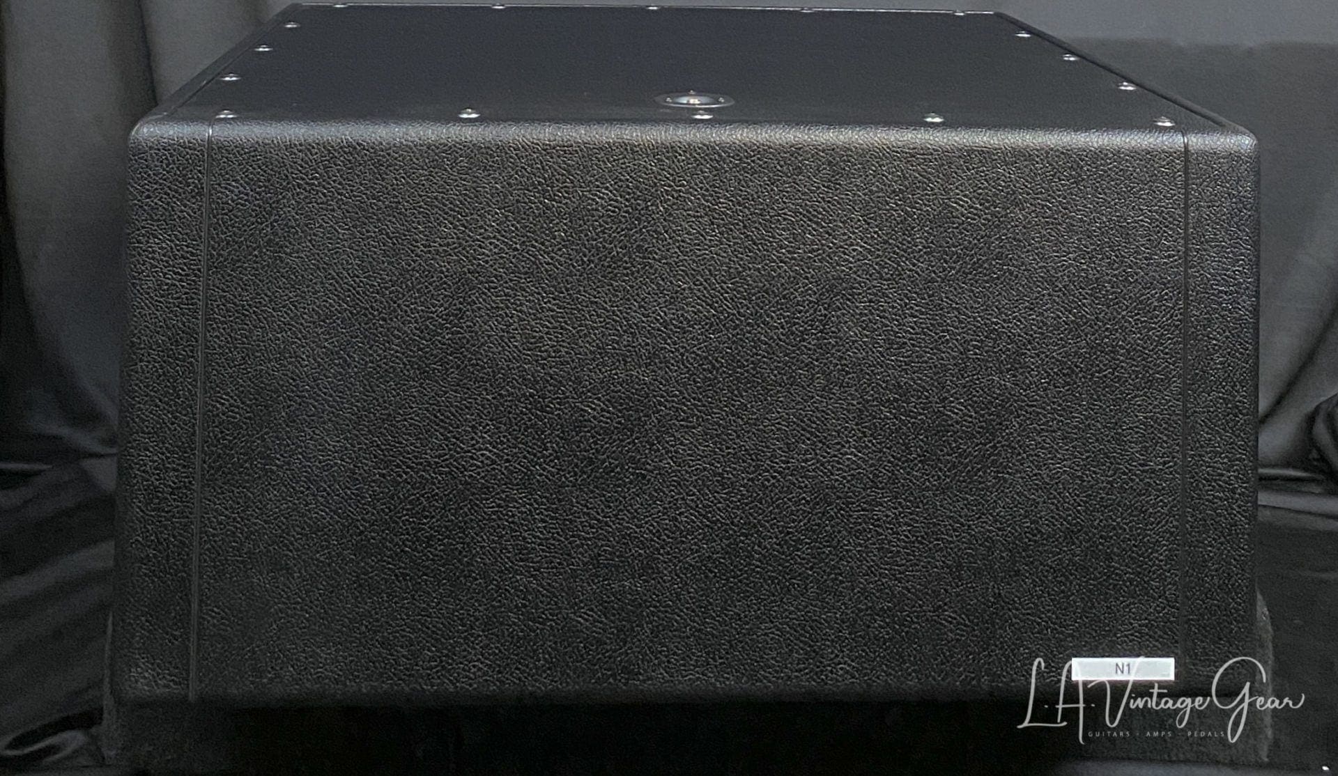 Kerry Wright 2 x 12 Offset Guitar Cabinet - ASW Alnico Elegante Speakers & Diamond Grill -Signed! - Image 5