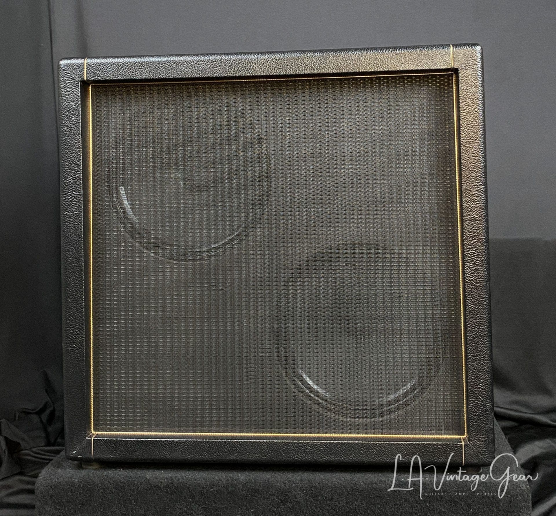 Kerry Wright 2 x 12 Offset Guitar Cabinet - with Rola Black Back Speakers!