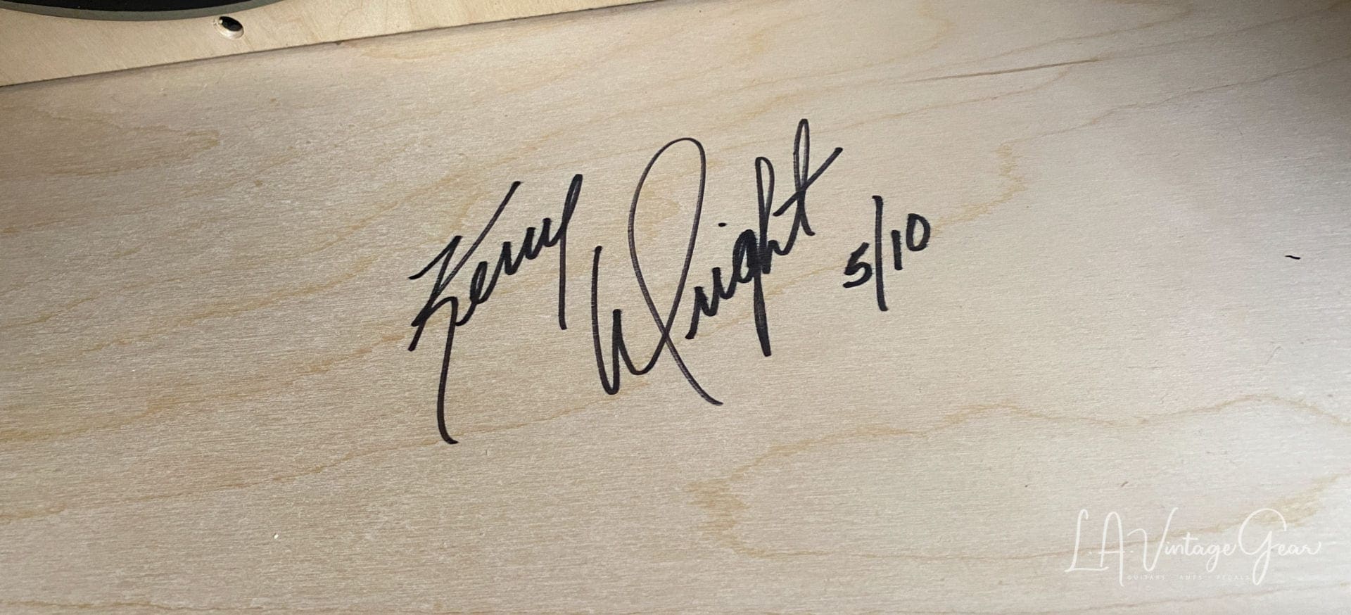 Kerry Wright 2 x 12 Offset Guitar Cabinet - with Rola Black Back Speakers! - Image 8