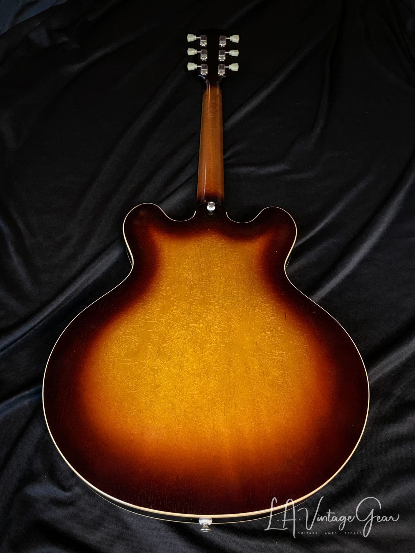 Josh Williams Mockingbird Electric Guitar -3 Tone Sunburst Finish with Small Block Inlays - JWGM128 - Image 6