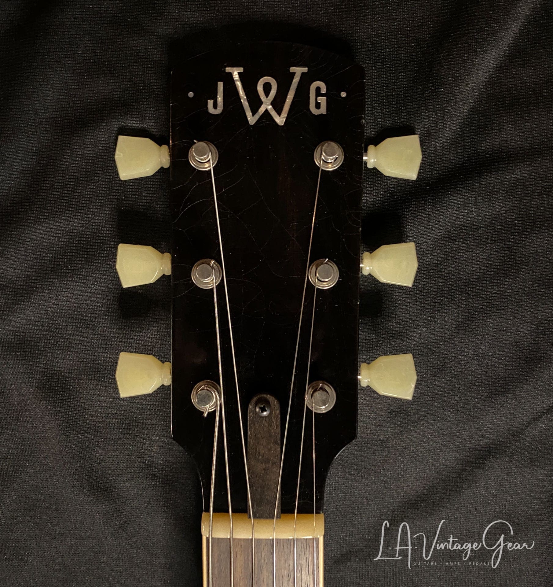 Josh Williams Mockingbird Electric Guitar -3 Tone Sunburst Finish with Small Block Inlays - JWGM128 - Image 16