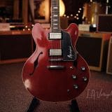 Josh Williams Mockingbird Electric Guitar-Cherry Finish with Small Block Inlays- JWGM 127