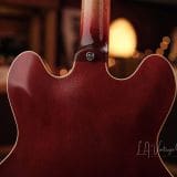 Josh Williams Mockingbird Electric Guitar-Cherry Finish with Small Block Inlays- JWGM 127