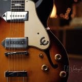 Epiphone Vintage 1965 Casino Electric Guitar – Dark Sunburst Finish – Owners Personal Beatle Guitar