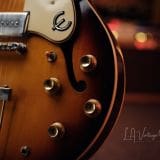 Epiphone Vintage 1965 Casino Electric Guitar – Dark Sunburst Finish – Owners Personal Beatle Guitar