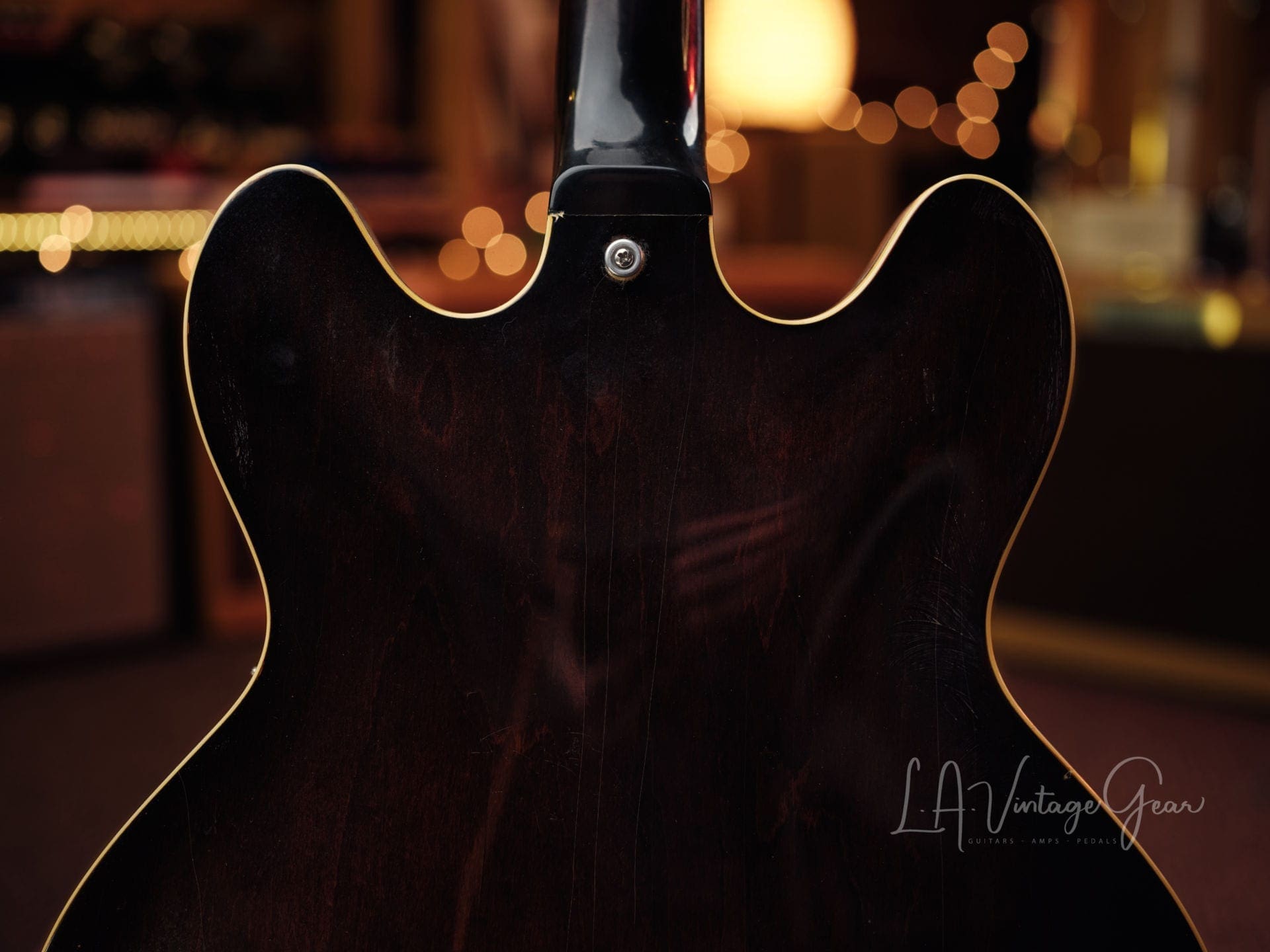 Epiphone Vintage 1965 Casino Electric Guitar - Dark Sunburst Finish - Owners Personal Beatle Guitar - Image 9