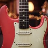 K-Line Springfield S-Style Electric Guitar – In Fiesta Red – Great Guitar – Brand New