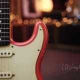 K-Line Springfield S-Style Electric Guitar – In Fiesta Red – Great Guitar – Brand New