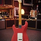 K-Line Springfield S-Style Electric Guitar – In Fiesta Red – Great Guitar – Brand New