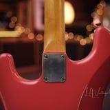K-Line Springfield S-Style Electric Guitar – In Fiesta Red – Great Guitar – Brand New