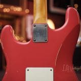 K-Line Springfield S-Style Electric Guitar – In Fiesta Red – Great Guitar – Brand New