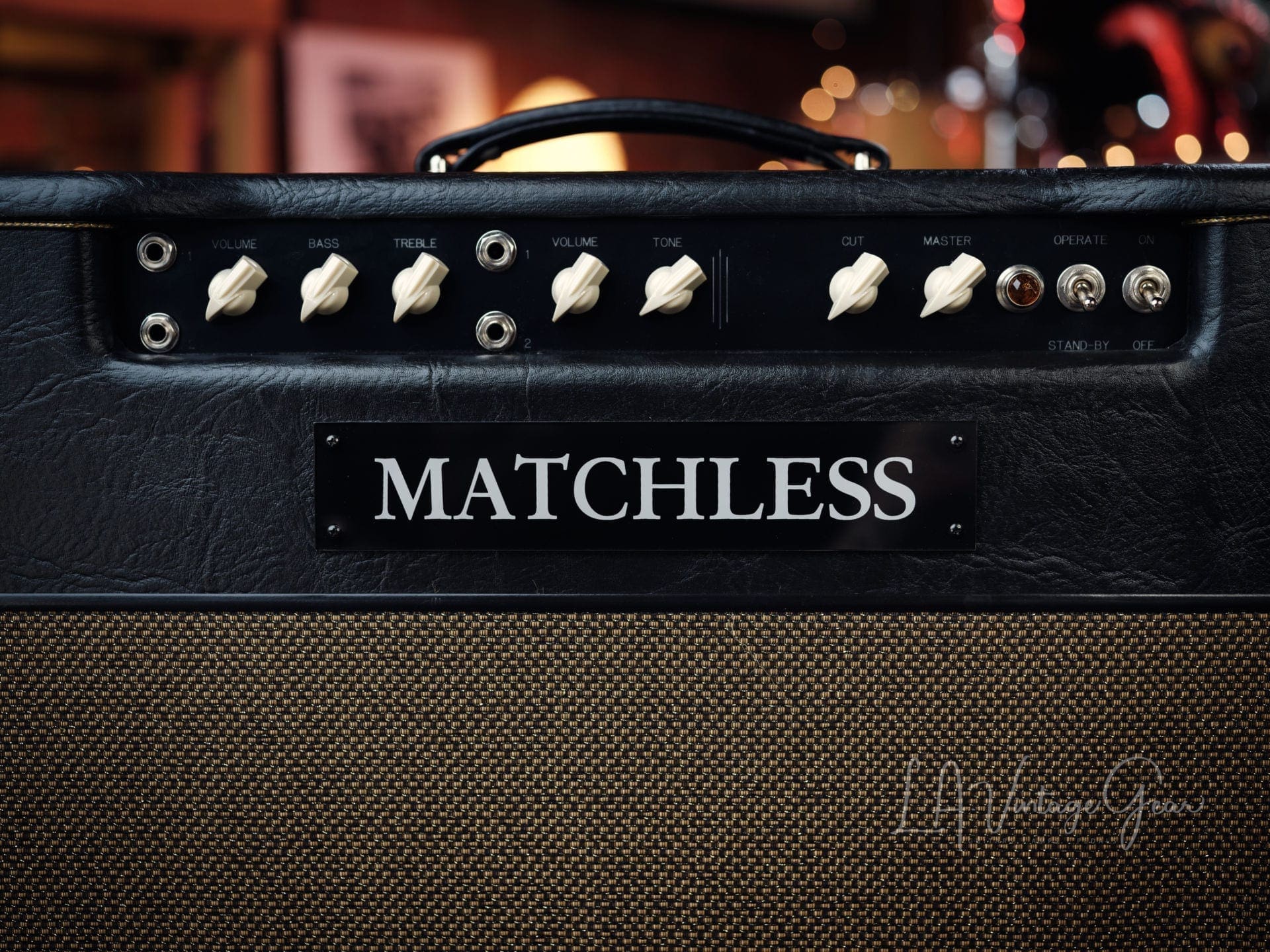 Matchless DC-30 Combo Guitar Amplifier in Black Tolex (2019) - Studio Used Only - Great Amp - Image 3