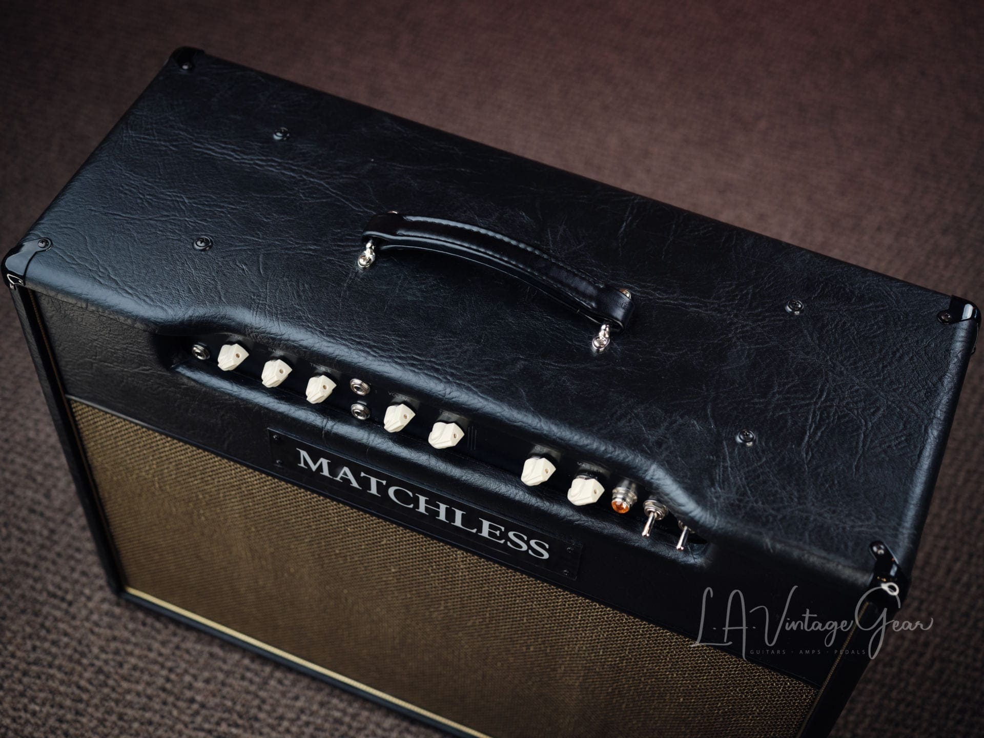 Matchless DC-30 Combo Guitar Amplifier in Black Tolex (2019) - Studio Used Only - Great Amp - Image 5