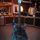 Tyler ‘ Black & Blue Shmear’ S-Style Electric Guitar in HSH Pup Configuration – Brand New!