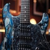 Tyler ‘ Black & Blue Shmear’ S-Style Electric Guitar in HSH Pup Configuration – Brand New!