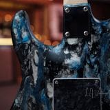 Tyler ‘ Black & Blue Shmear’ S-Style Electric Guitar in HSH Pup Configuration – Brand New!