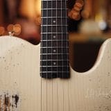 Shabat ‘Lion’ T-Style Electric Guitar – Vintage White Finish – Pine Body and Lollar J Street Pickups!