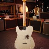 Shabat ‘Lion’ T-Style Electric Guitar – Vintage White Finish – Pine Body and Lollar J Street Pickups!