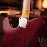 Shabat ‘Lion Special’ T-Style Electric Guitar – Cherry Mahogany Finish!