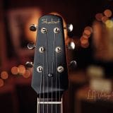 Shabat ‘Lion Special’ T-Style Electric Guitar – Cherry Mahogany Finish!
