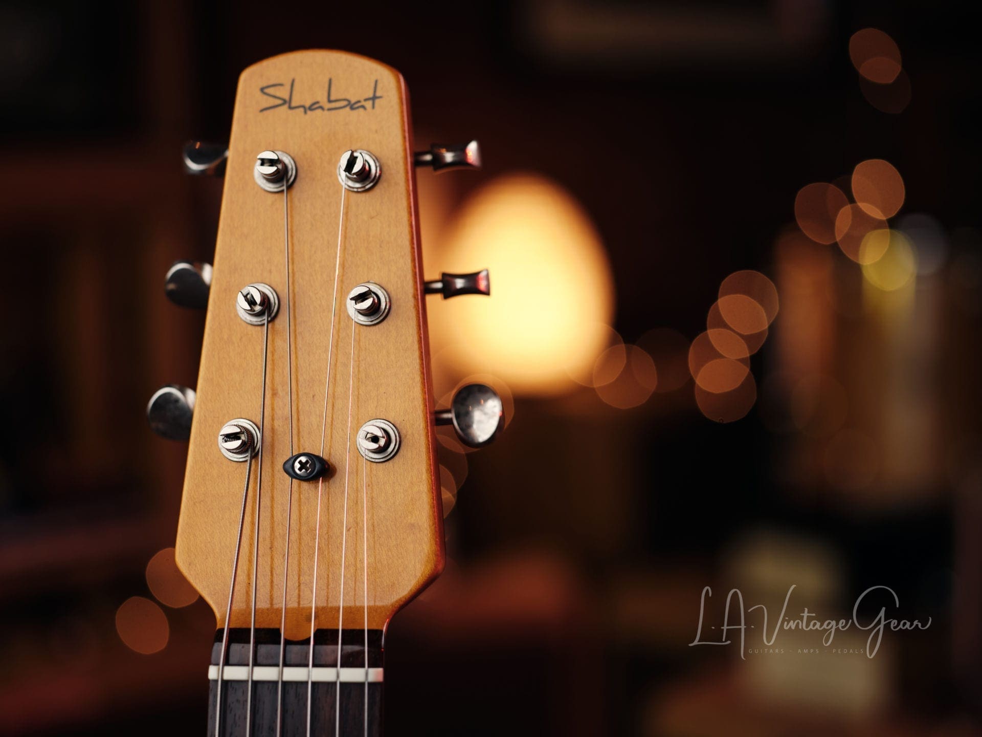 Shabat 'Lion' T-Style Electric Guitar - Vintage White Finish - Pine Body and Lollar J Street Pickups! - Image 16