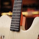 Shabat ‘Lion’ T-Style Electric Guitar – Vintage White Finish – Pine Body and Lollar J Street Pickups!