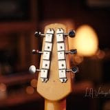 Shabat ‘Lion’ T-Style Electric Guitar – Vintage White Finish – Pine Body and Lollar J Street Pickups!