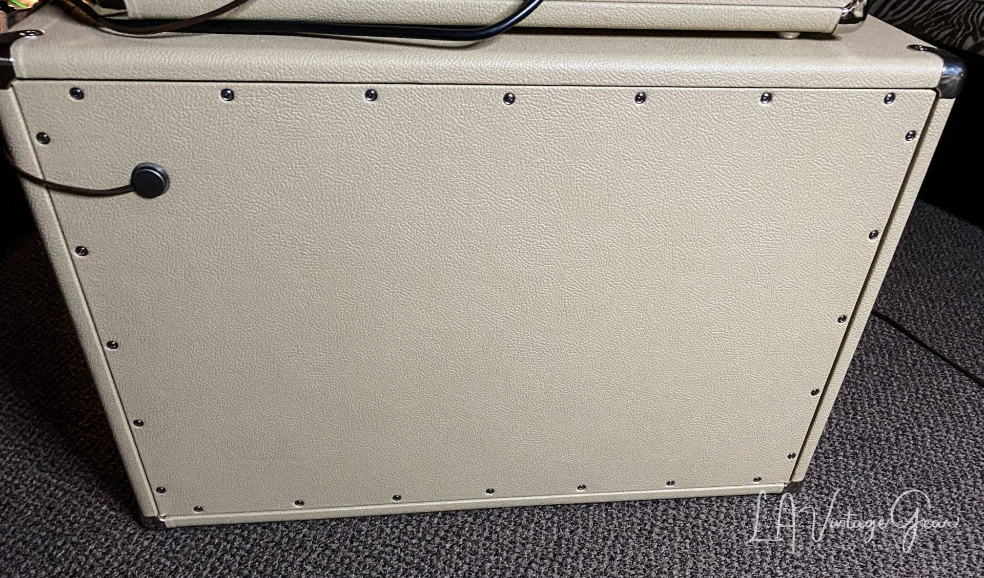 Fender 1963 Blonde Showman Head & 1x12 Cab with Lansing Speaker & Tone Ring - Image 12