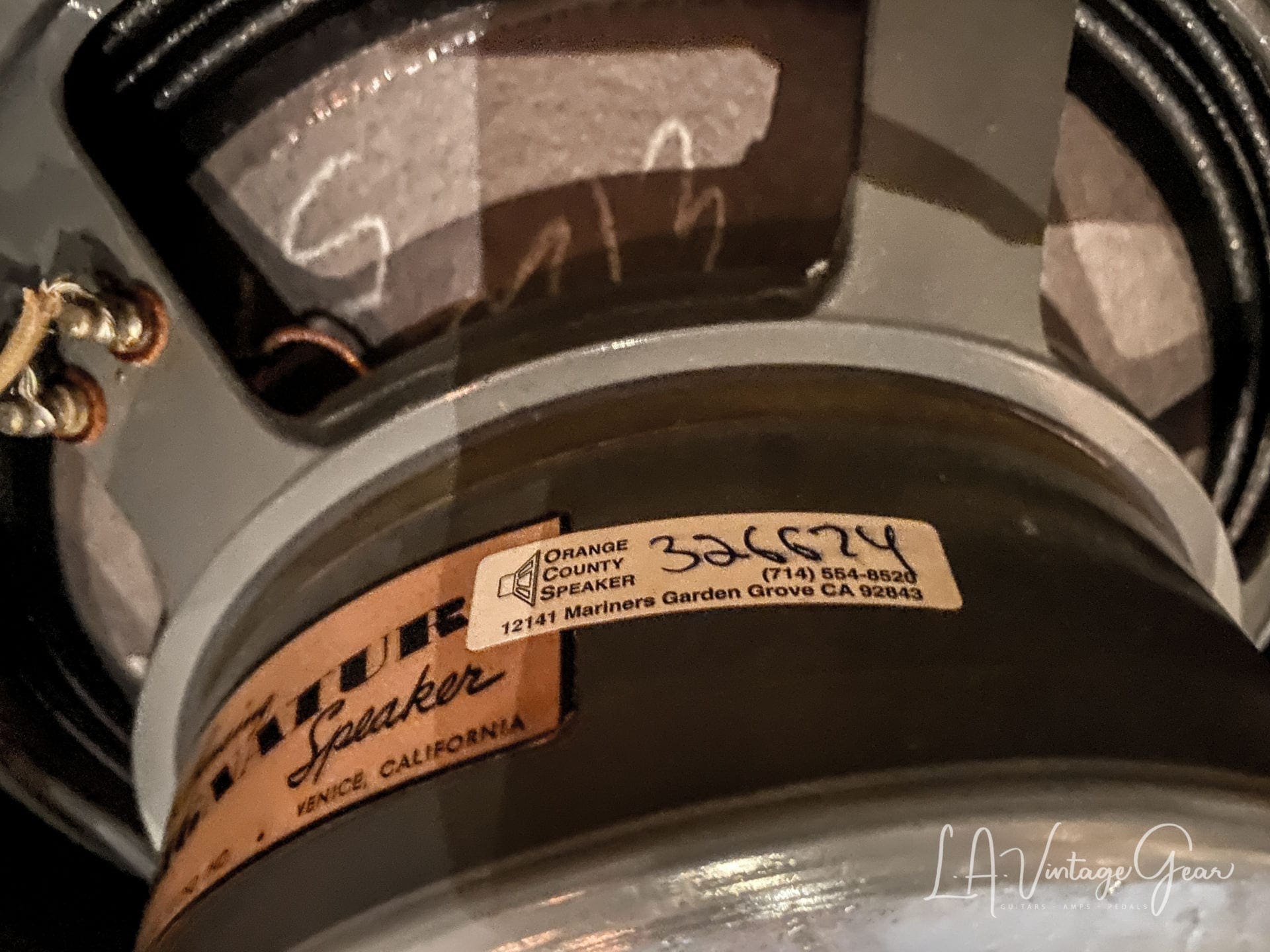 Fender 1963 Blonde Showman Head & 1x12 Cab with Lansing Speaker & Tone Ring - Image 20