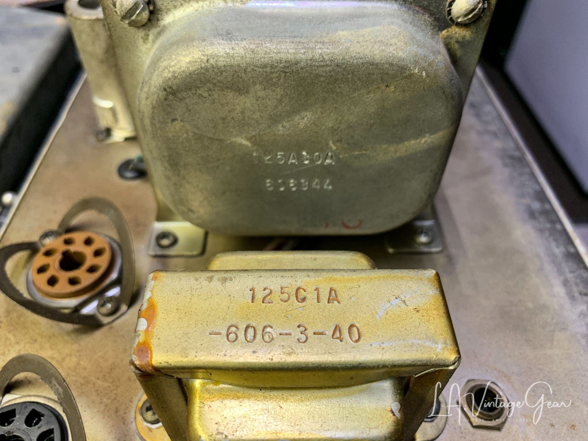 Fender 1963 Blonde Showman Head & 1x12 Cab with Lansing Speaker & Tone Ring - Image 16