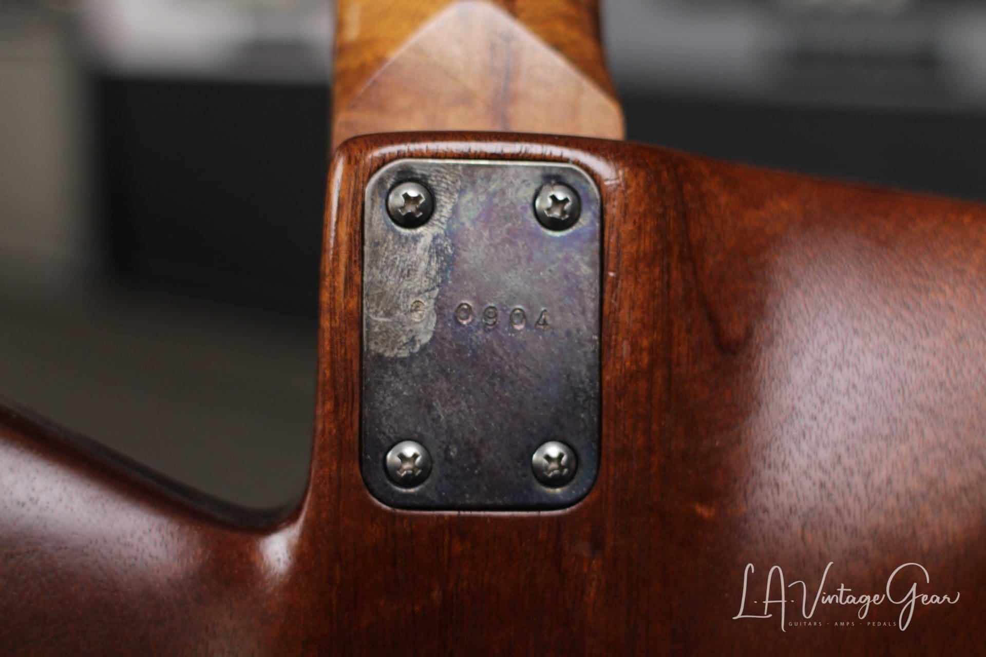 Michael Spalt Resin Top Guitar with Bigsby! Owned By R. Bogner - Image 13