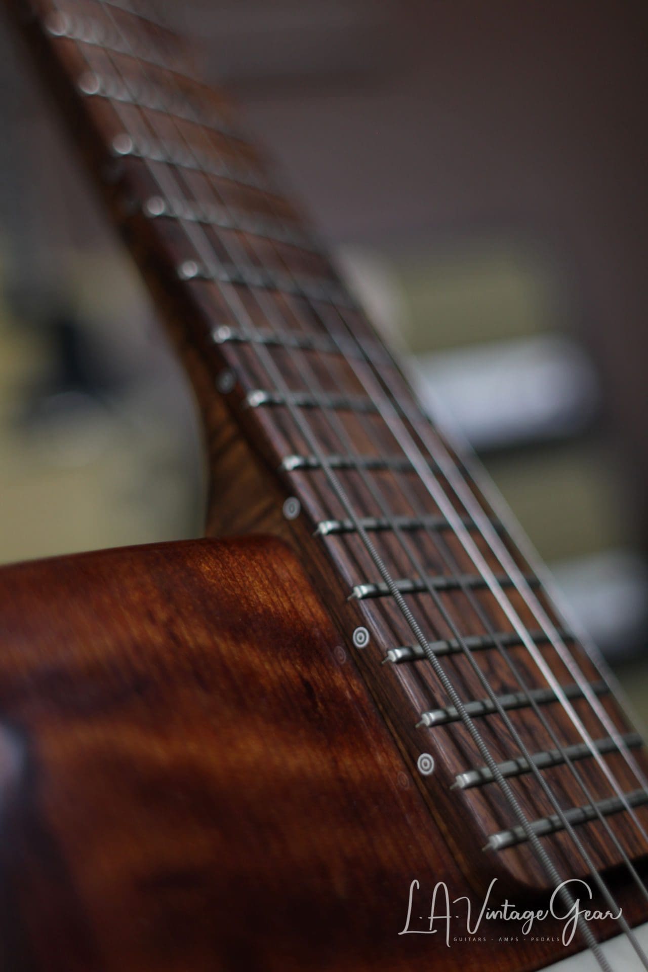 Michael Spalt Resin Top Guitar with Bigsby! Owned By R. Bogner - Image 8