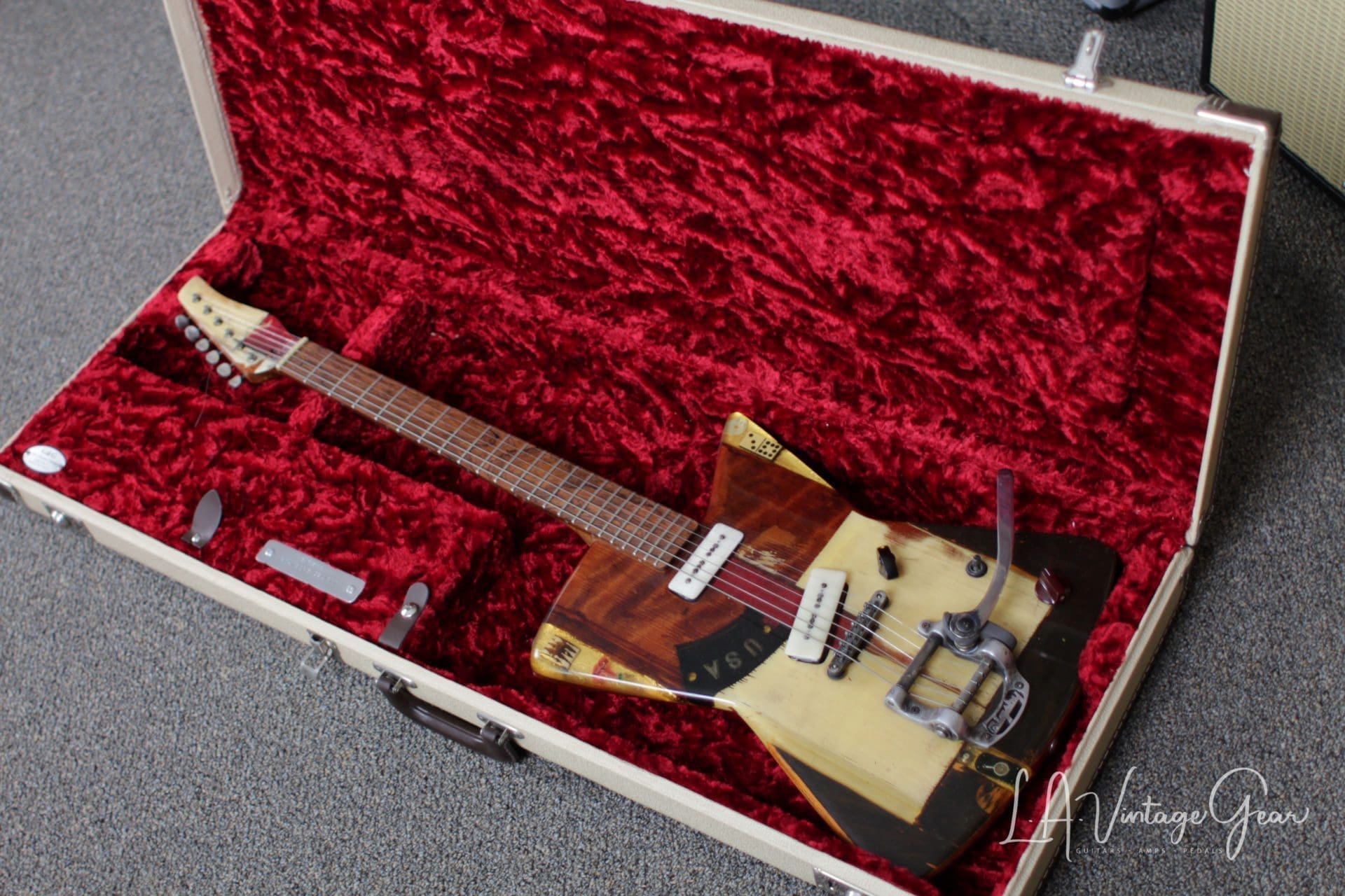 Michael Spalt Resin Top Guitar with Bigsby! Owned By R. Bogner - Image 16