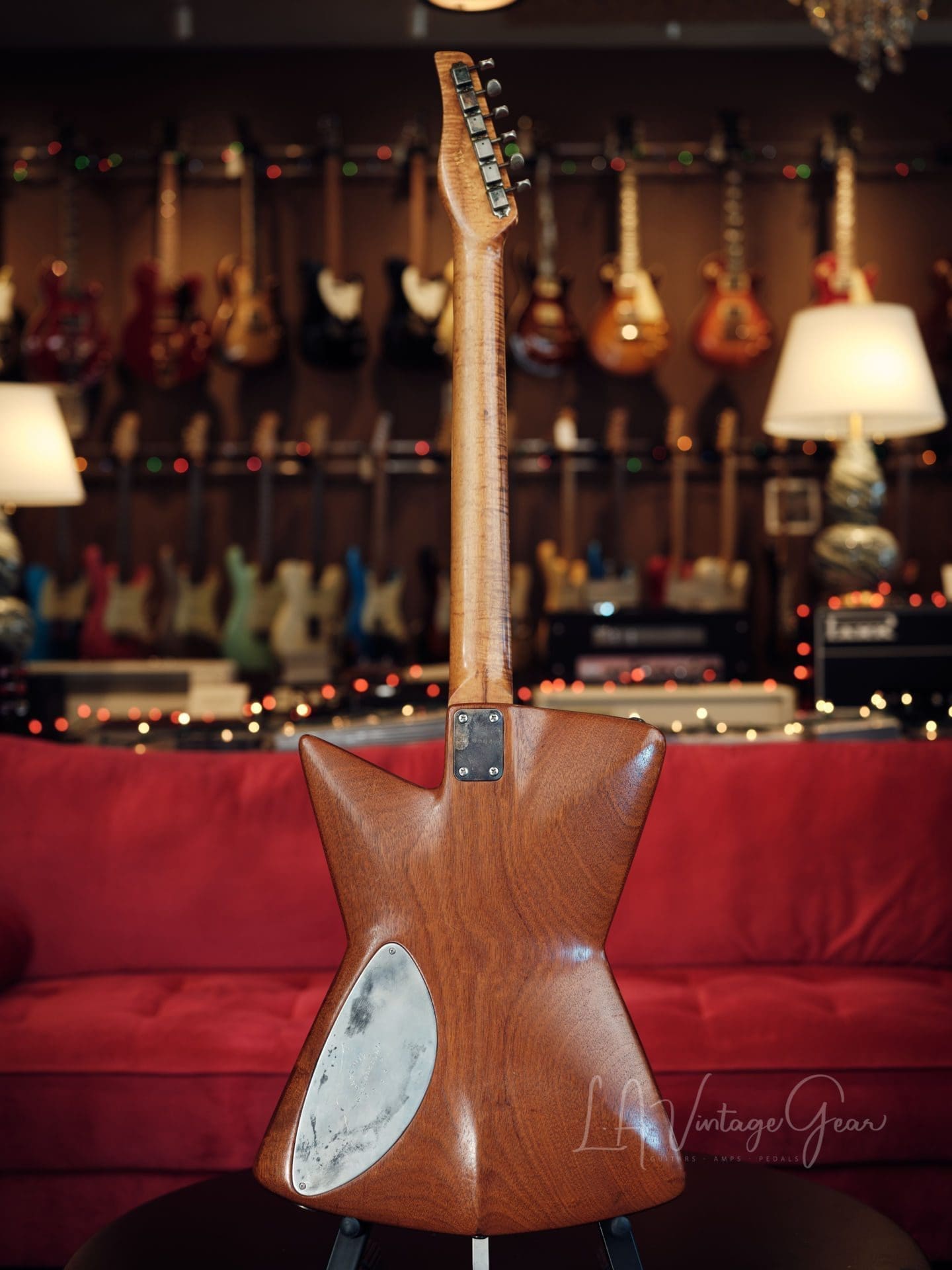 Michael Spalt Resin Top Guitar with Bigsby! Owned By R. Bogner - Image 9