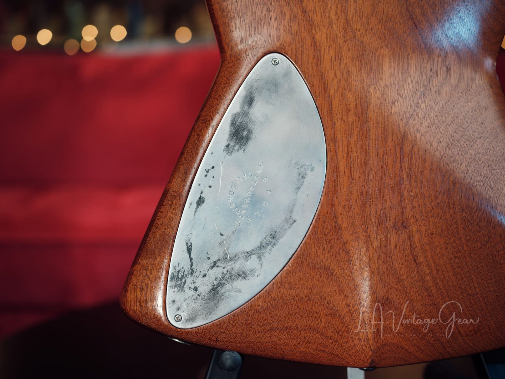 Michael Spalt Resin Top Guitar with Bigsby! Owned By R. Bogner - Image 11