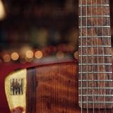 Michael Spalt Resin Top Guitar with Bigsby! Owned By R. Bogner